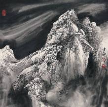 曾剛山水畫(huà)新技法驚艷展示