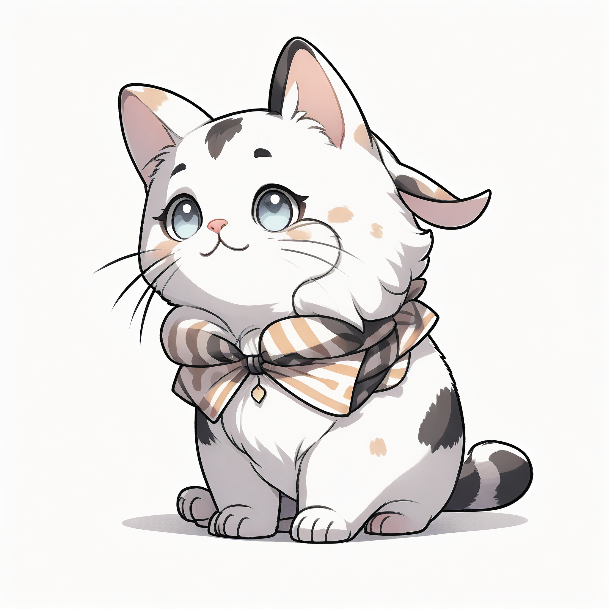 貓的動漫頭像，溫馨日常趣事中的小貓咪