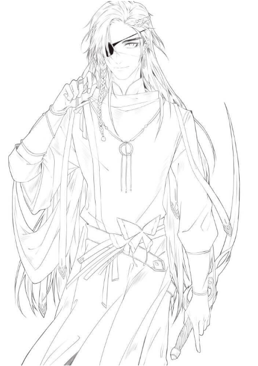 手繪動(dòng)漫人物線稿，一筆一畫的自信與成就之路