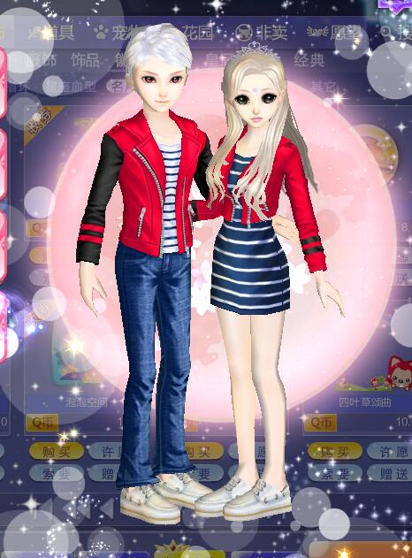 炫舞最新情侶裝搭配，小巷中的隱秘時尚殿堂展示浪漫風(fēng)采